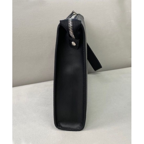 Replica Flat Pouch 7VA491 Black