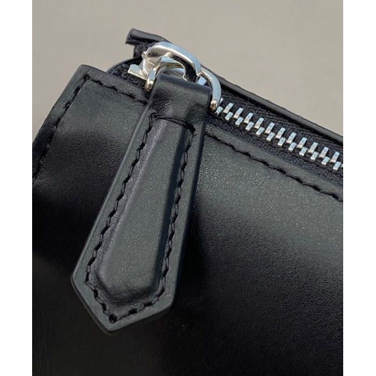 Replica Flat Pouch 7VA491 Black