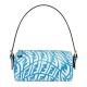 Replica Mini FF Vertigo Canvas Shoulder Bag 8BS050 Blue
