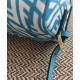 Replica Mini FF Vertigo Canvas Shoulder Bag 8BS050 Blue