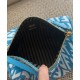 Replica Mini FF Vertigo Canvas Shoulder Bag 8BS050 Blue