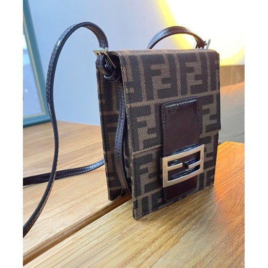 Replica Mini FF Vertigo Bag Coffee
