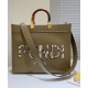 Replica Sunshine Medium Leather And Elaphe Shopper 8BH386 Khaki