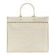 Replica Sunshine Medium Leather Shopper 8BH386 Cream