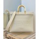 Replica Sunshine Medium Leather Shopper 8BH386 Cream