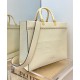 Replica Sunshine Medium Leather Shopper 8BH386 Cream