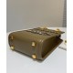 Replica Mini Sunshine Shopper Leather And Elaphe Bag 8BS051 Khaki