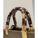 Replica Mini Sunshine Shopper Leather And Elaphe Bag 8BS051 Khaki