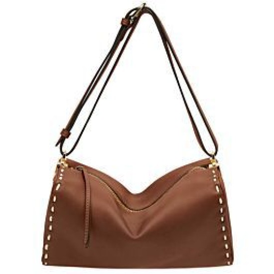 Replica Triangle Mini Handbag 8BS053 Dark Coffee