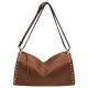 Replica Triangle Mini Handbag 8BS053 Dark Coffee