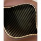 Replica Triangle Mini Handbag 8BS053 Dark Coffee