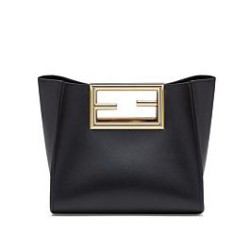 Replica Way Small Leather Bag 8BS054 Black
