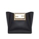 Replica Way Small Leather Bag 8BS054 Black