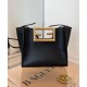 Replica Way Small Leather Bag 8BS054 Black