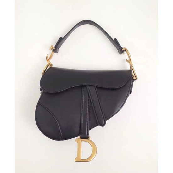 Replica Christian Dior Saddle Bag M0446 Black