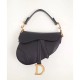 Replica Christian Dior Saddle Bag M0446 Black