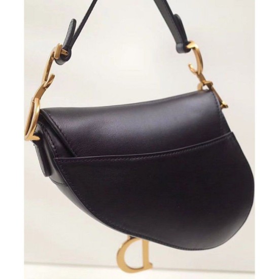 Replica Christian Dior Saddle Bag M0446 Black