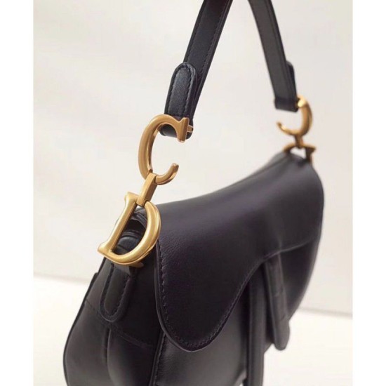 Replica Christian Dior Saddle Bag M0446 Black