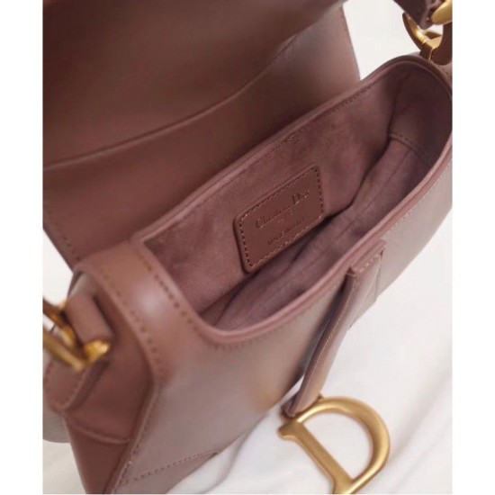 Replica Christian Dior Mini Saddle bag M0447 Henna