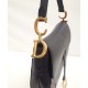 Fake Christian Dior Mini Saddle bag M0447 Black Replica