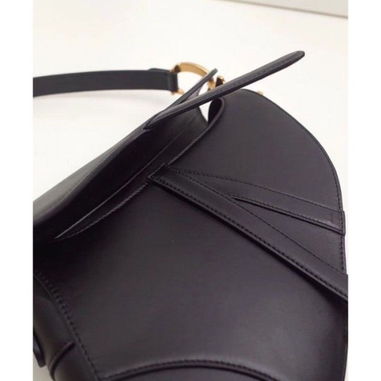 Fake Christian Dior Mini Saddle bag M0447 Black Replica