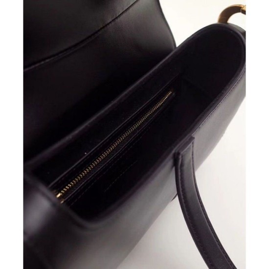 Fake Christian Dior Mini Saddle bag M0447 Black Replica