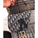 Replica Christian Dior Mini Saddle Bag M0447 Black