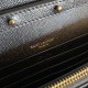 Fake YSL Saint Laurent Monogram Envelope Chain Woc Wallet White Replica