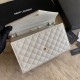 Replica YSL Saint Laurent Monogram Envelope Chain Woc Wallet Black