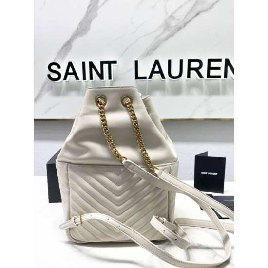 Replica YSL Saint Laurent Joe backpack White