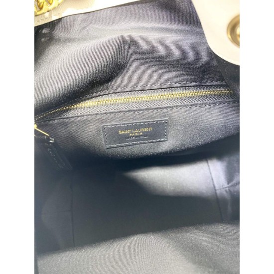 Replica YSL Saint Laurent Joe backpack White