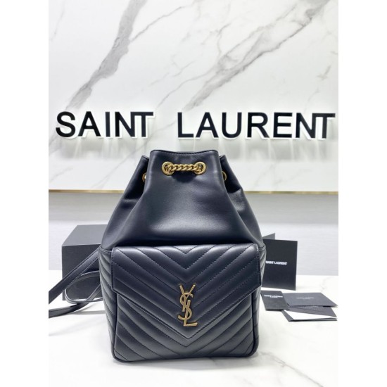 Fake YSL Saint Laurent Joe backpack Black Replica