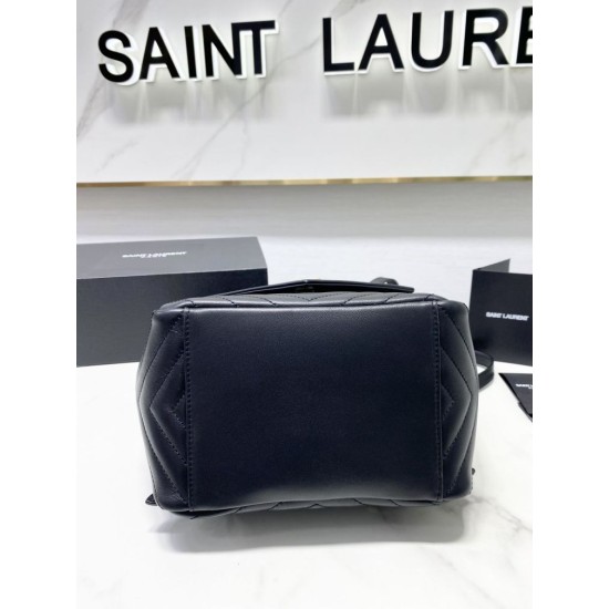 Fake YSL Saint Laurent Joe backpack Black Replica