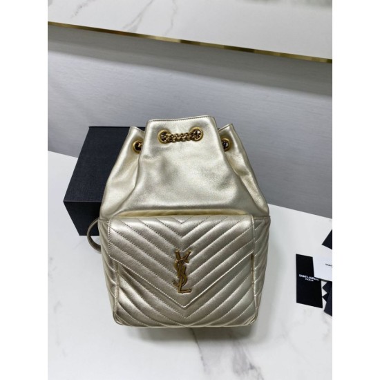 Replica YSL Saint Laurent Joe backpack Silver