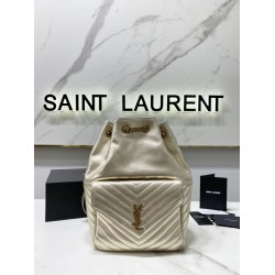 Replica YSL Saint Laurent Joe backpack Silver
