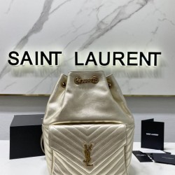 Replica YSL Saint Laurent Joe backpack Silver