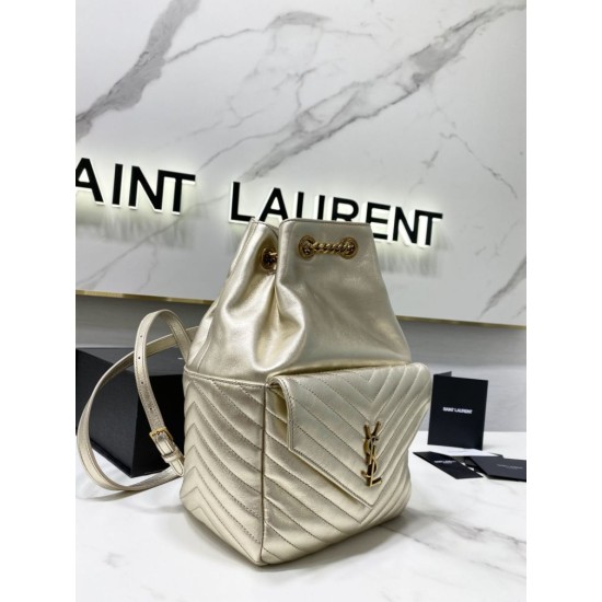 Replica YSL Saint Laurent Joe backpack Silver