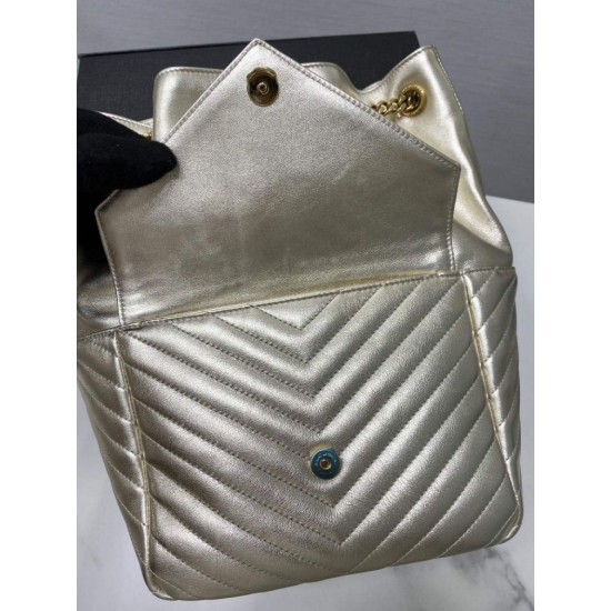 Replica YSL Saint Laurent Joe backpack Silver