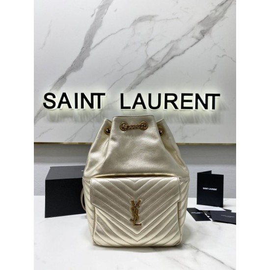 Replica YSL Saint Laurent Joe backpack Silver