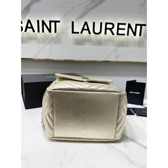 Replica YSL Saint Laurent Joe backpack Silver