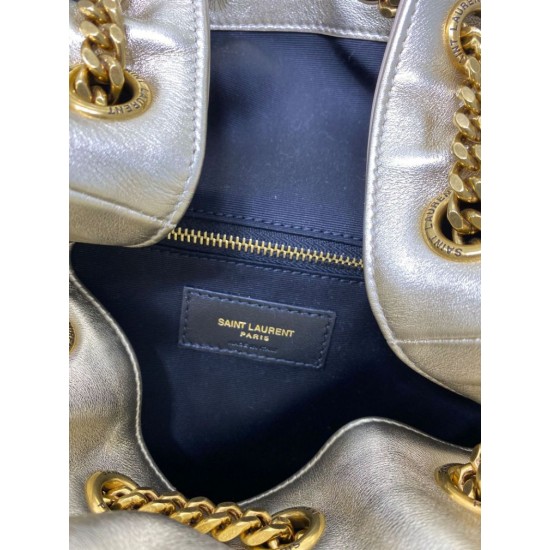Replica YSL Saint Laurent Joe backpack Silver