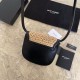 Fake Saint Laurent Kaia Small Satchel Bag Apricot Replica