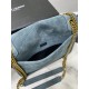 Replica YSL Saint Laurent Niki Medium Quilted Suede Bag Blue Replica YSL Saint Laurent Niki Medium Quilted Suede Bag Blue