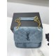 Replica YSL Saint Laurent Niki Medium Quilted Suede Bag Blue Replica YSL Saint Laurent Niki Medium Quilted Suede Bag Blue