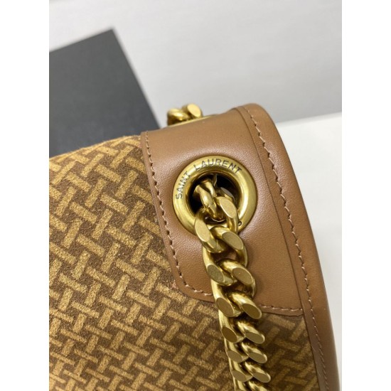 Replica YSL Saint Laurent Niki Medium Crinkled Vintage Suede