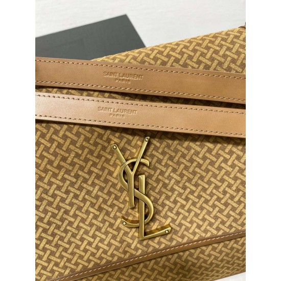 Replica YSL Saint Laurent Niki Medium Crinkled Vintage Suede