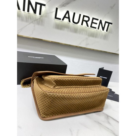Replica YSL Saint Laurent Niki Medium Crinkled Vintage Suede