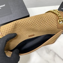 Replica YSL Saint Laurent Niki Medium Crinkled Vintage Suede