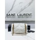 Replica YSL Saint Laurent Puffer Medium Merino-shearling Bag Black
