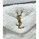 Replica YSL Saint Laurent Puffer Medium Merino-shearling Bag Black